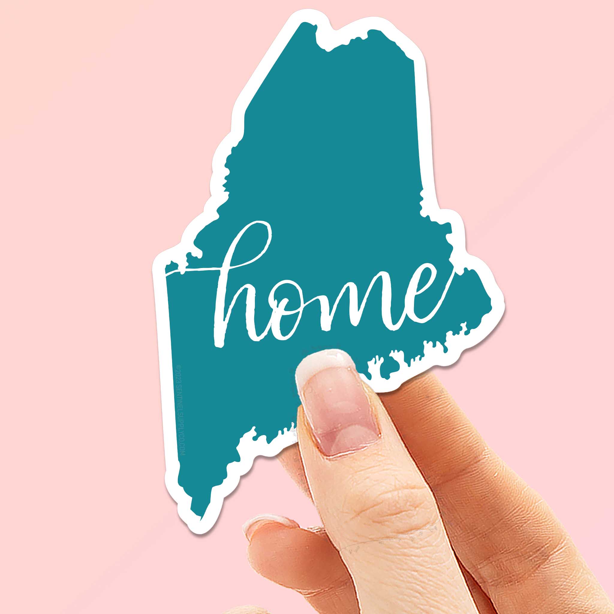 Maine Home Sticker