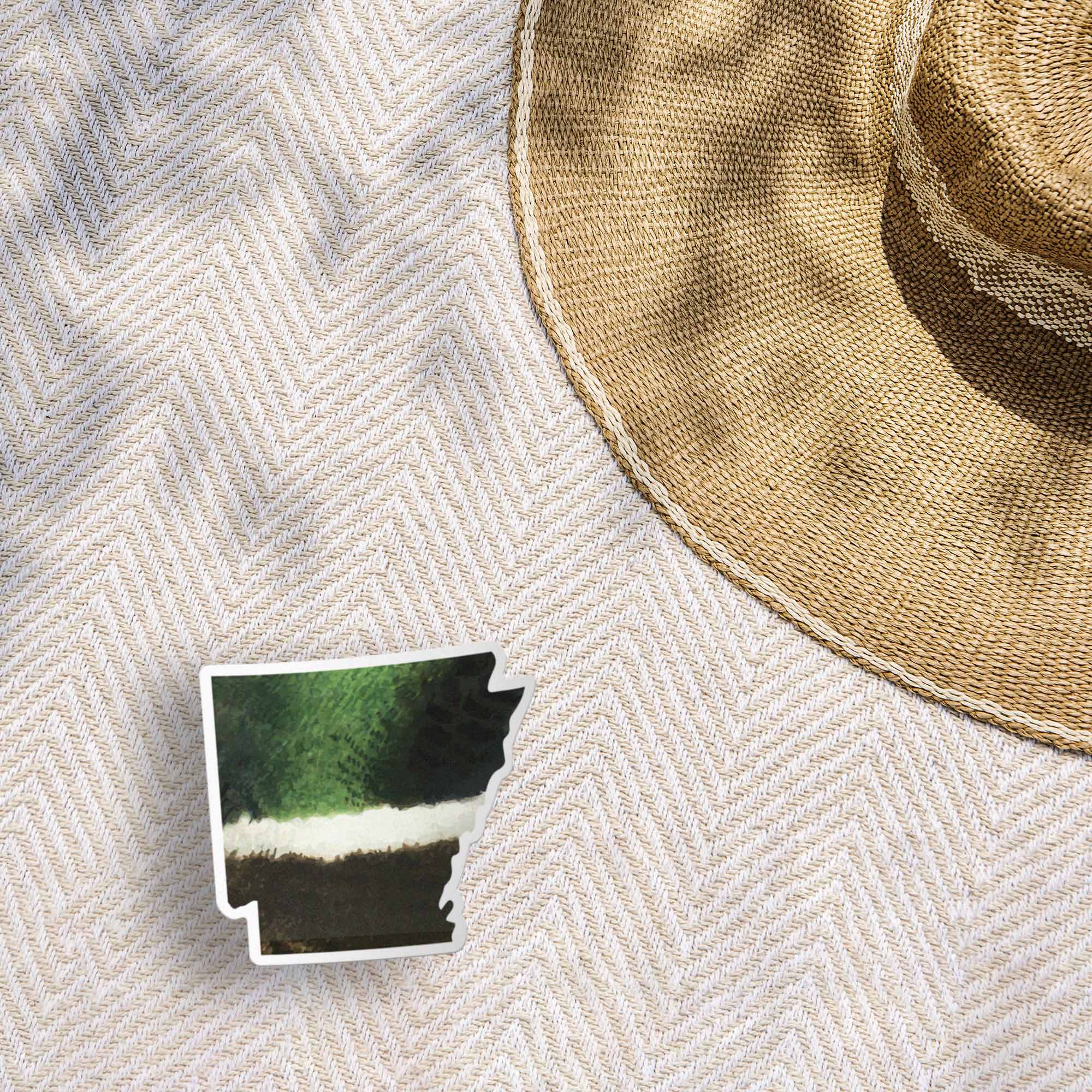 Arkansas Mallard Duck Hunting Sticker