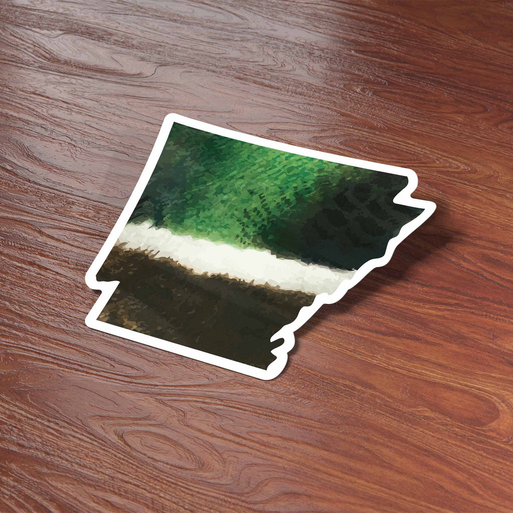 Arkansas Mallard Duck Hunting Sticker