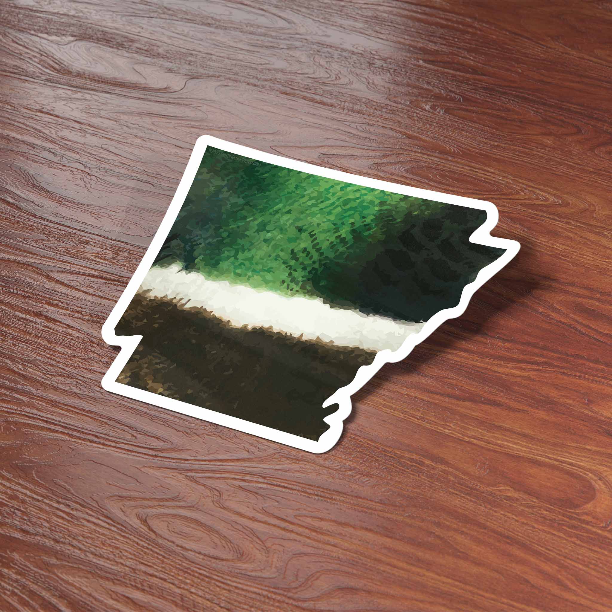 Arkansas Mallard Duck Hunting Sticker