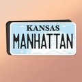 Manhattan Kansas Car Magnet - Flexible KS Fridge Magnet