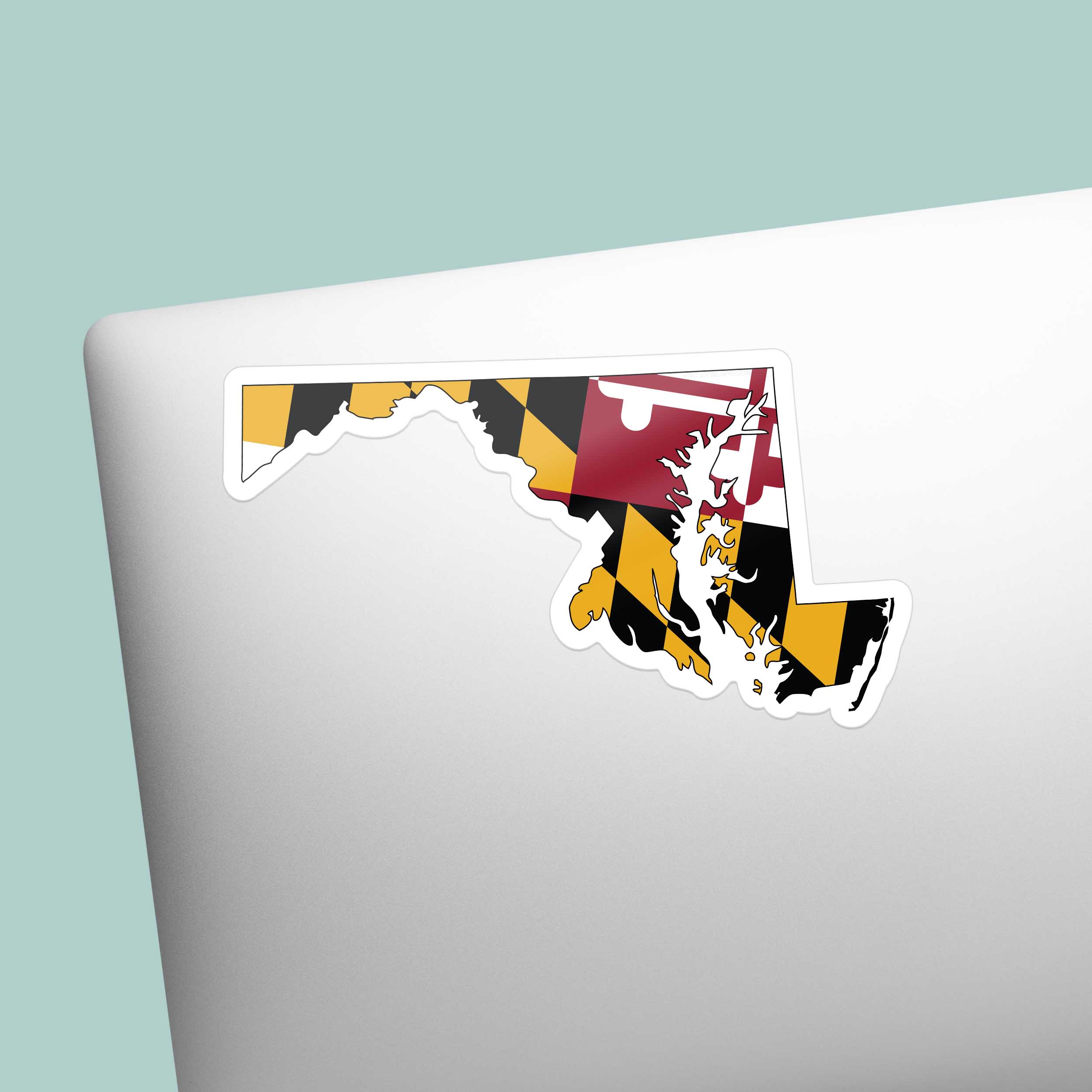 Maryland Flag Bumper Sticker