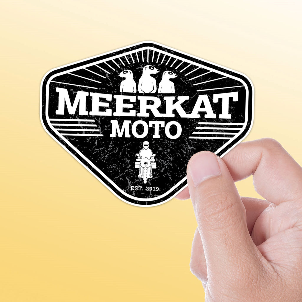 Meerkat Moto Sticker - ADV Rider