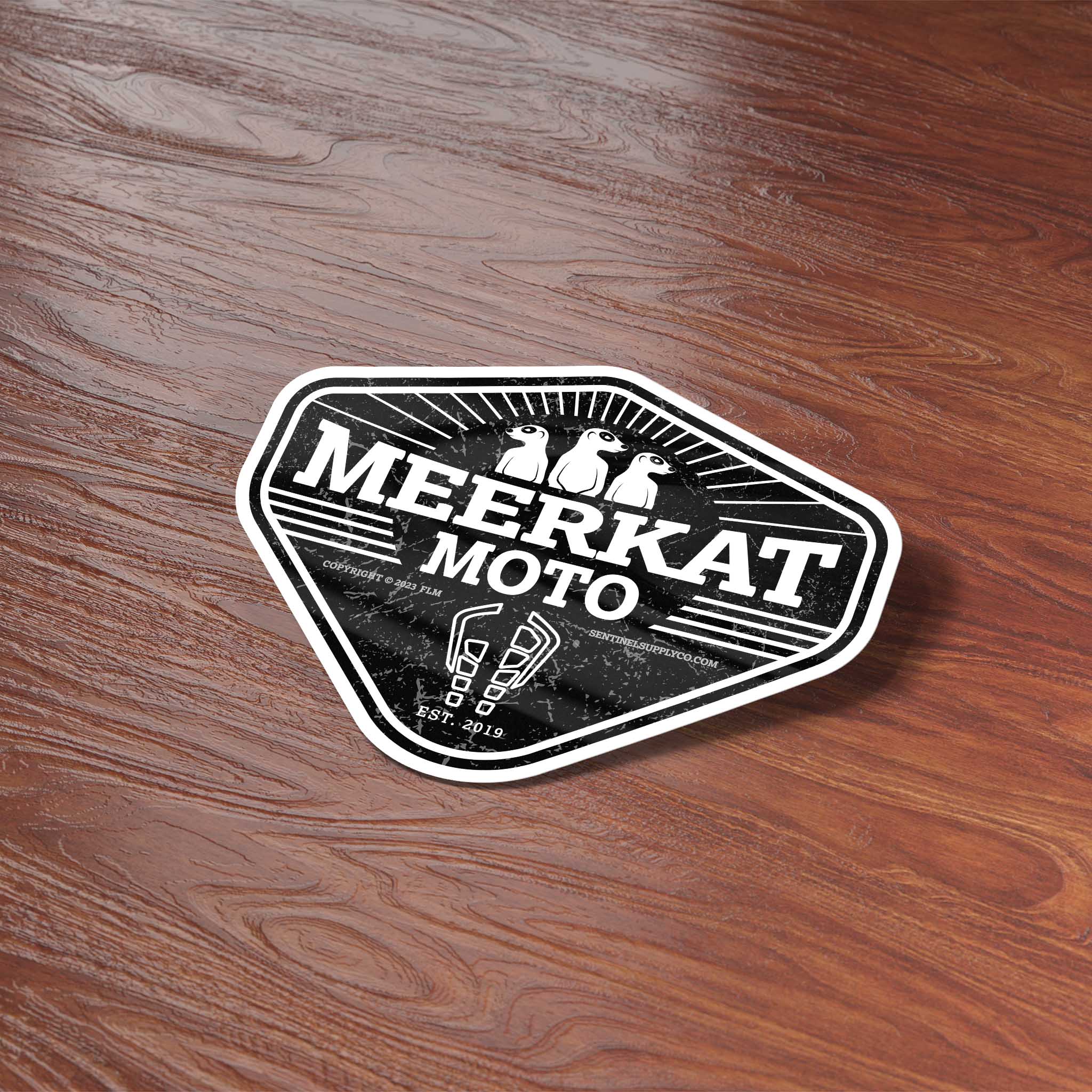 Meerkat Moto Sticker - KTM New Style