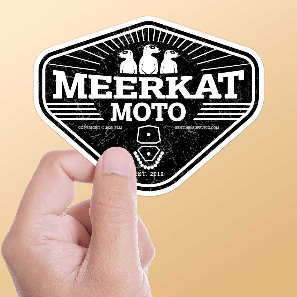 Meerkat Moto Sticker - KTM Old Headlight