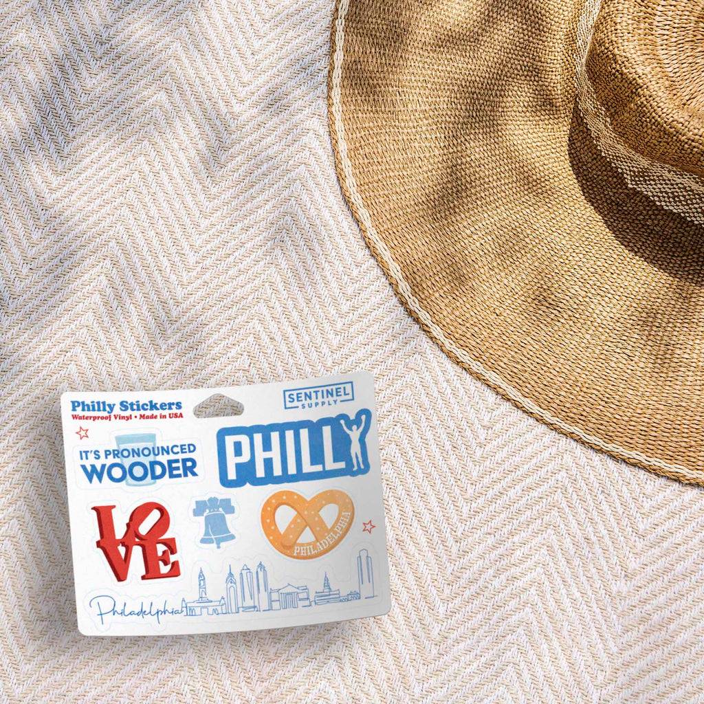 Philly Sticker Sheet - Set of 6 Mini Philadelphia Decals