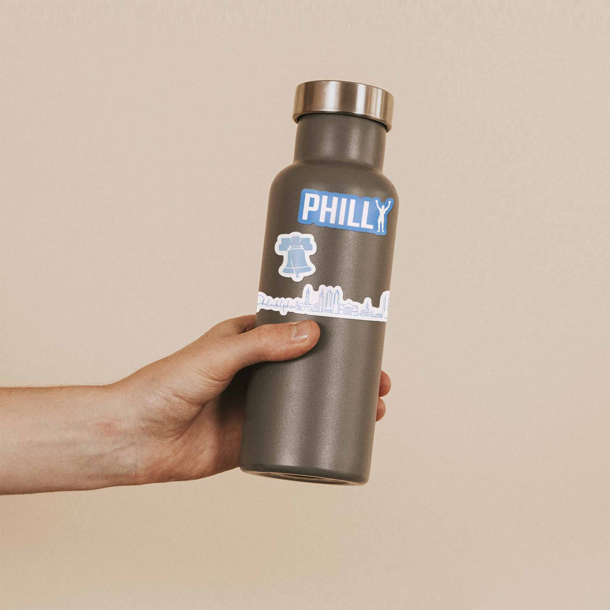 Philly Sticker Sheet - Set of 6 Mini Philadelphia Decals