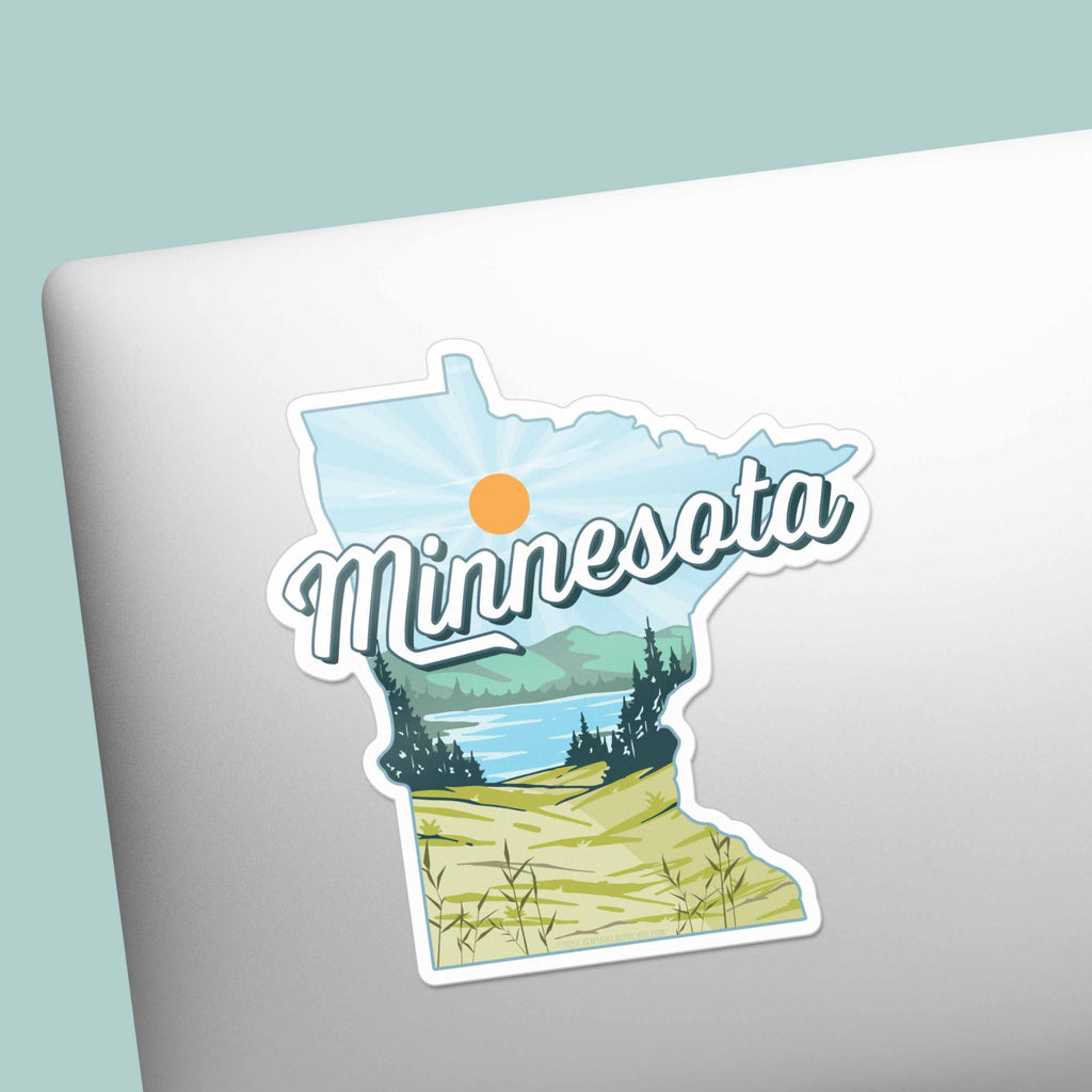 Minnesota Lakes Sticker