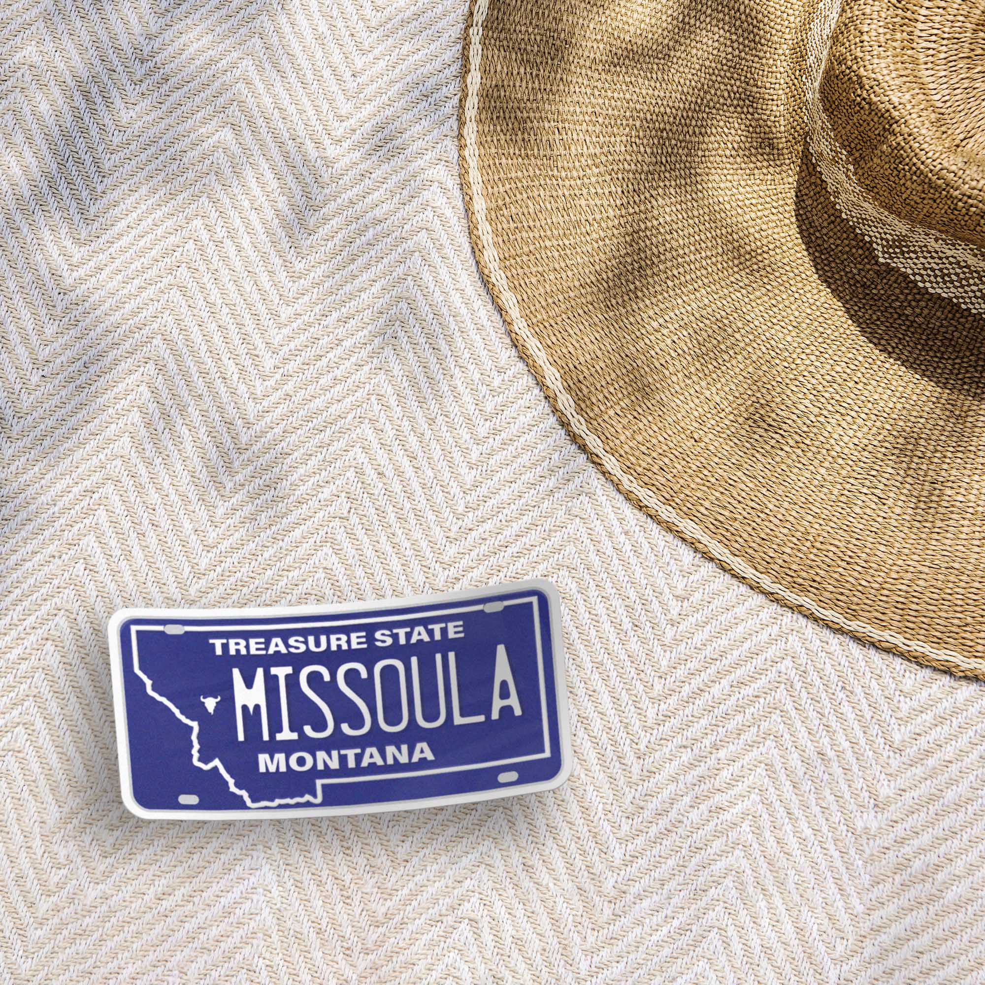 Montana License Plate Stickers - Choose Your MT City