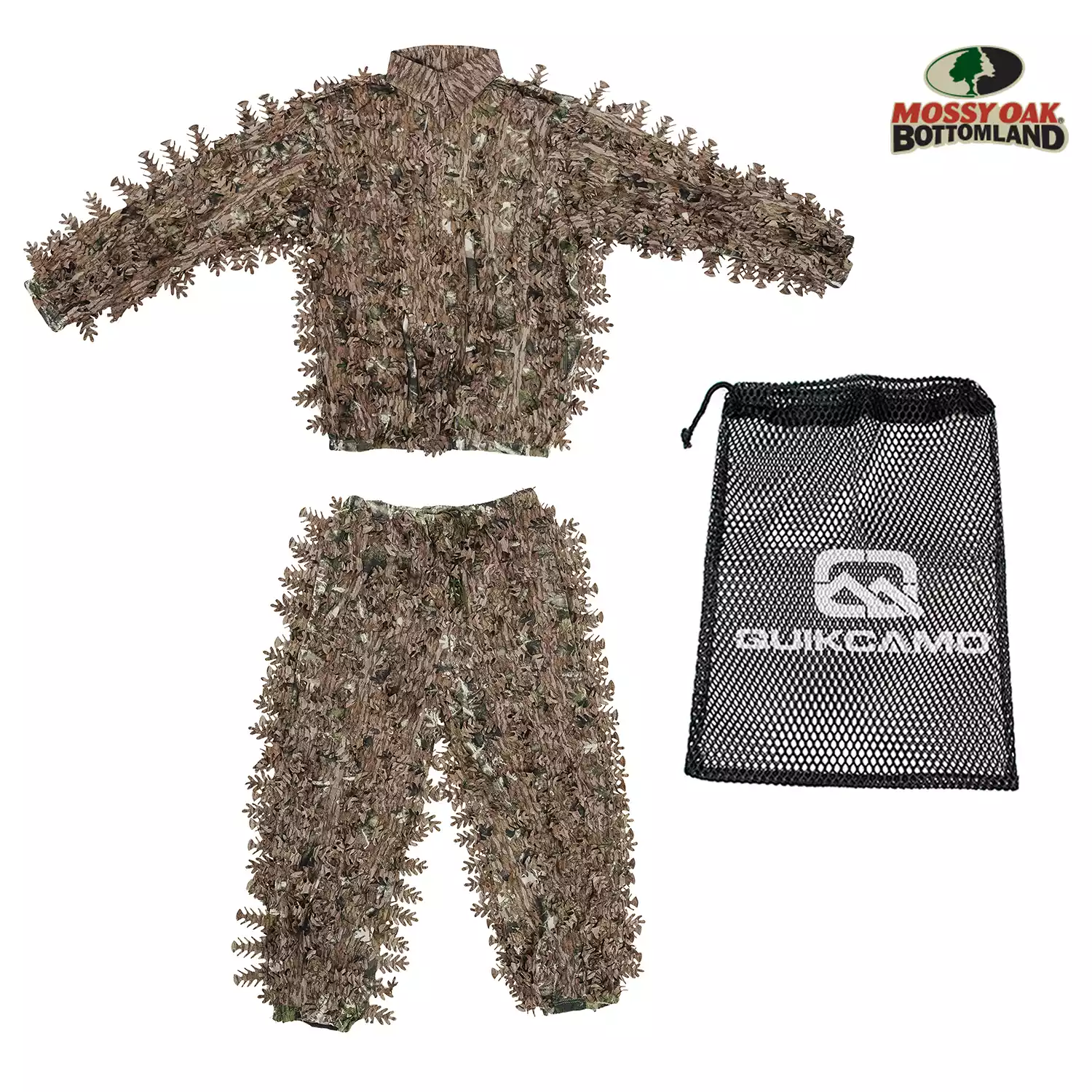 3D Leafy Camo Suits and Hoodies, Mossy Oak Patterns