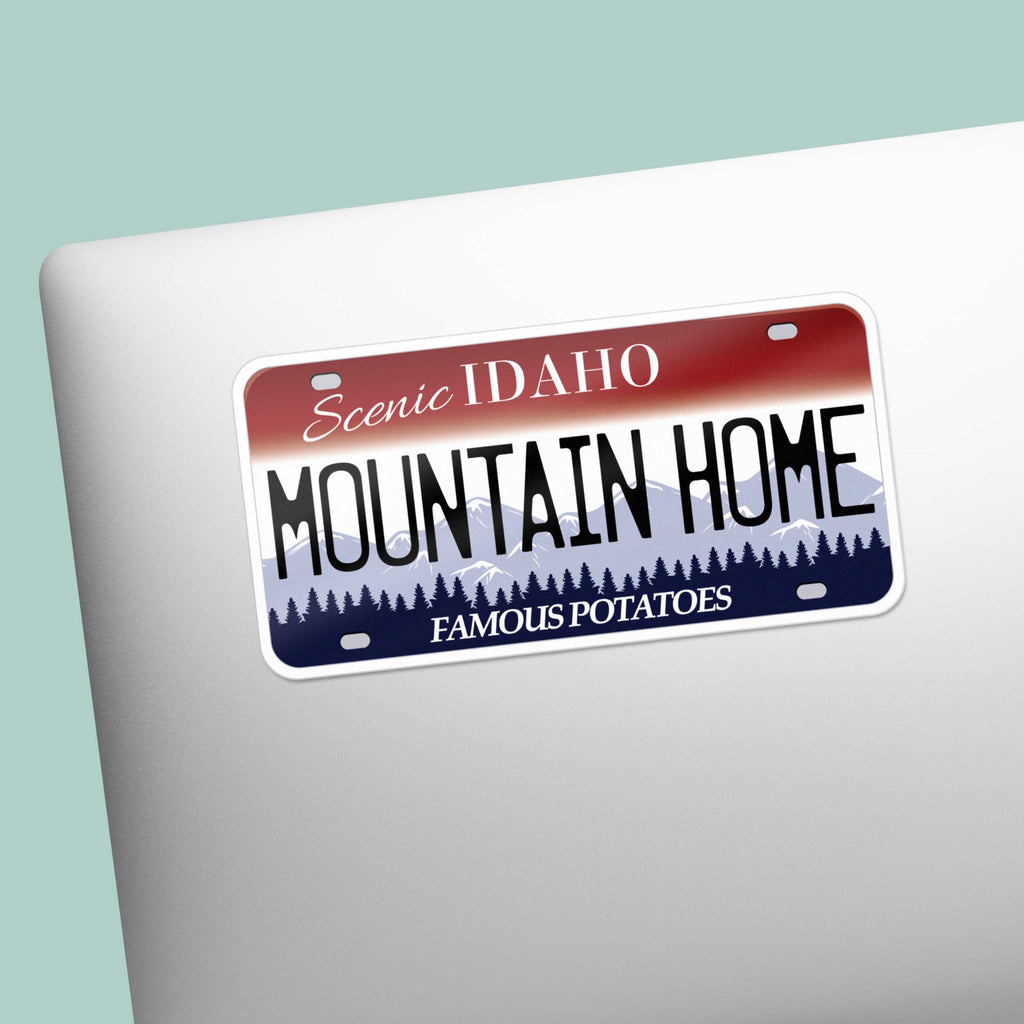 Idaho License Plate Stickers - Choose from 25+ ID City & Saying Decals