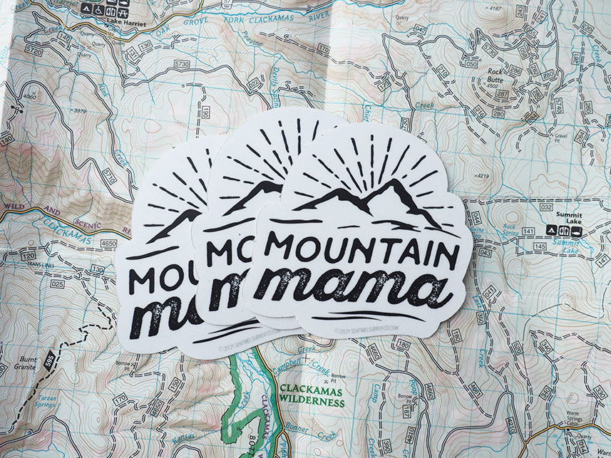 Country Roads Sticker Set of 2