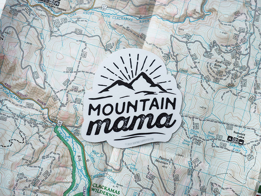 Mountain Mama Sticker