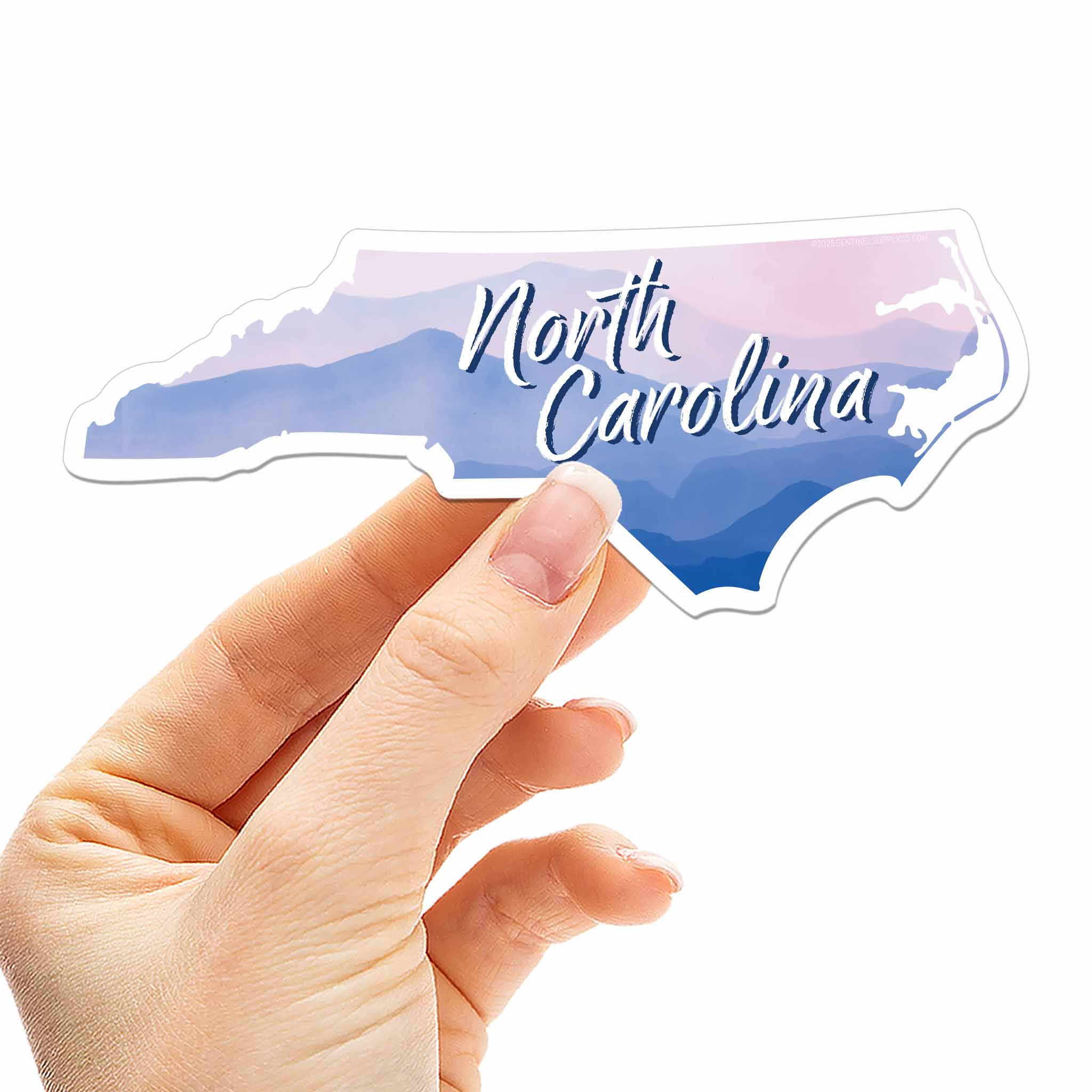 Blue Ridge Mountains North Carolina Car Magnet - Flexible NC Fridge Magnet