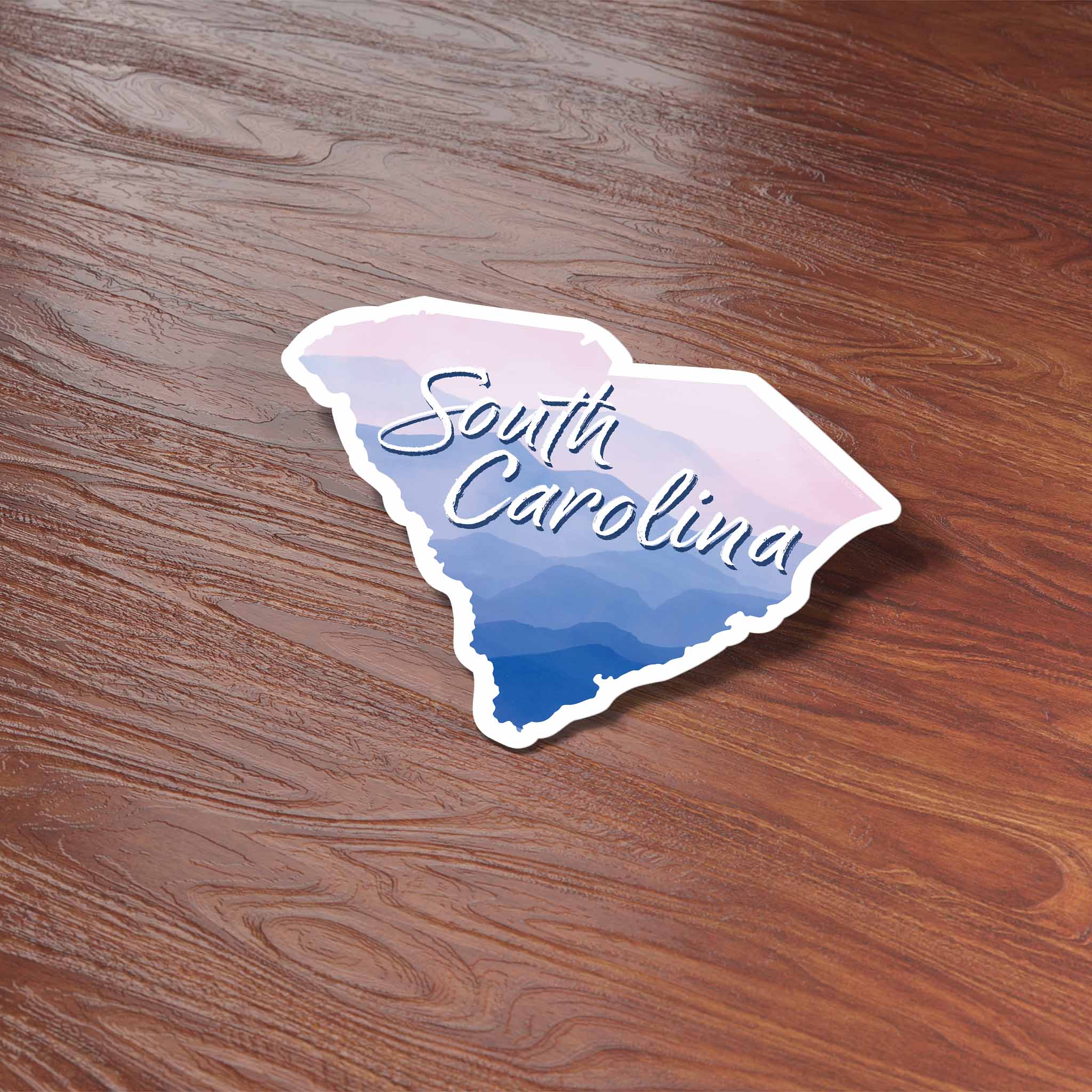 South Carolina Appalachian Mountains Sticker - Cute SC Decal