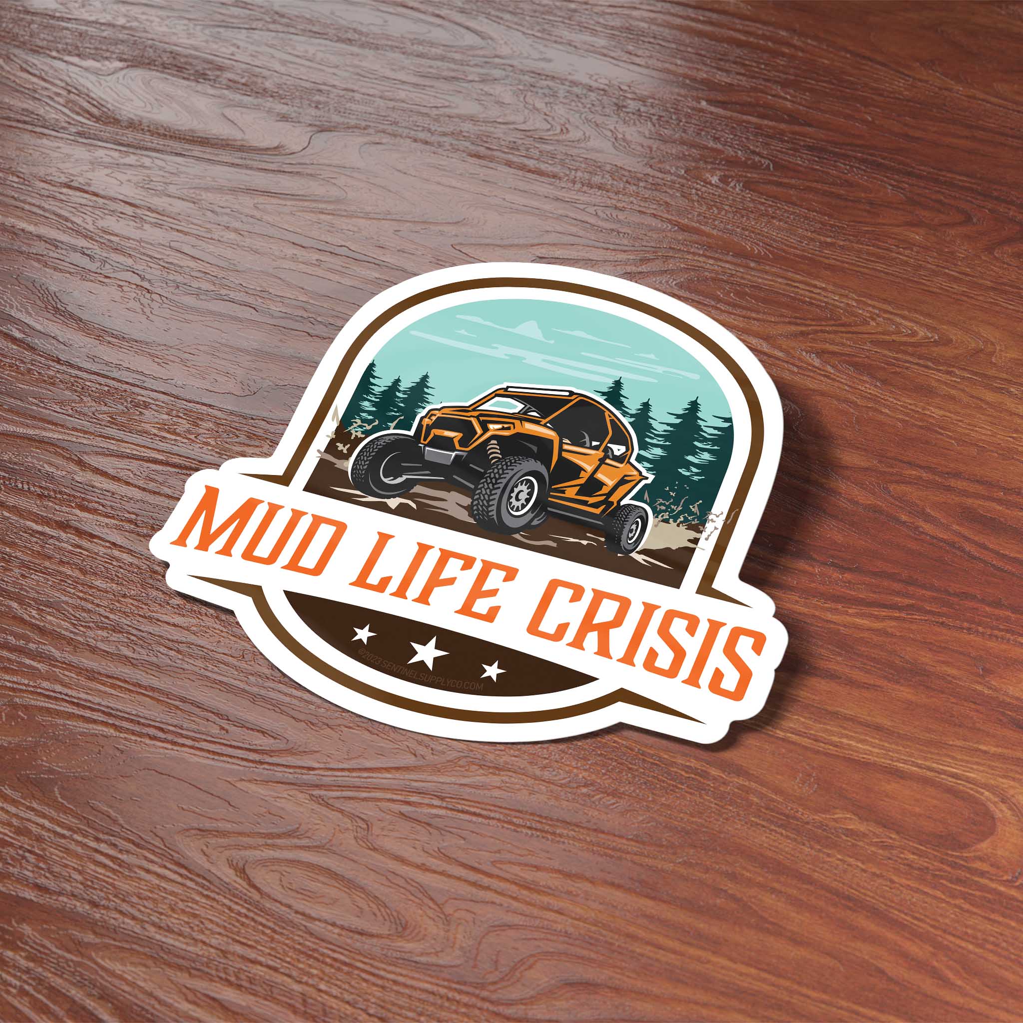 Mud Life Crisis Sticker