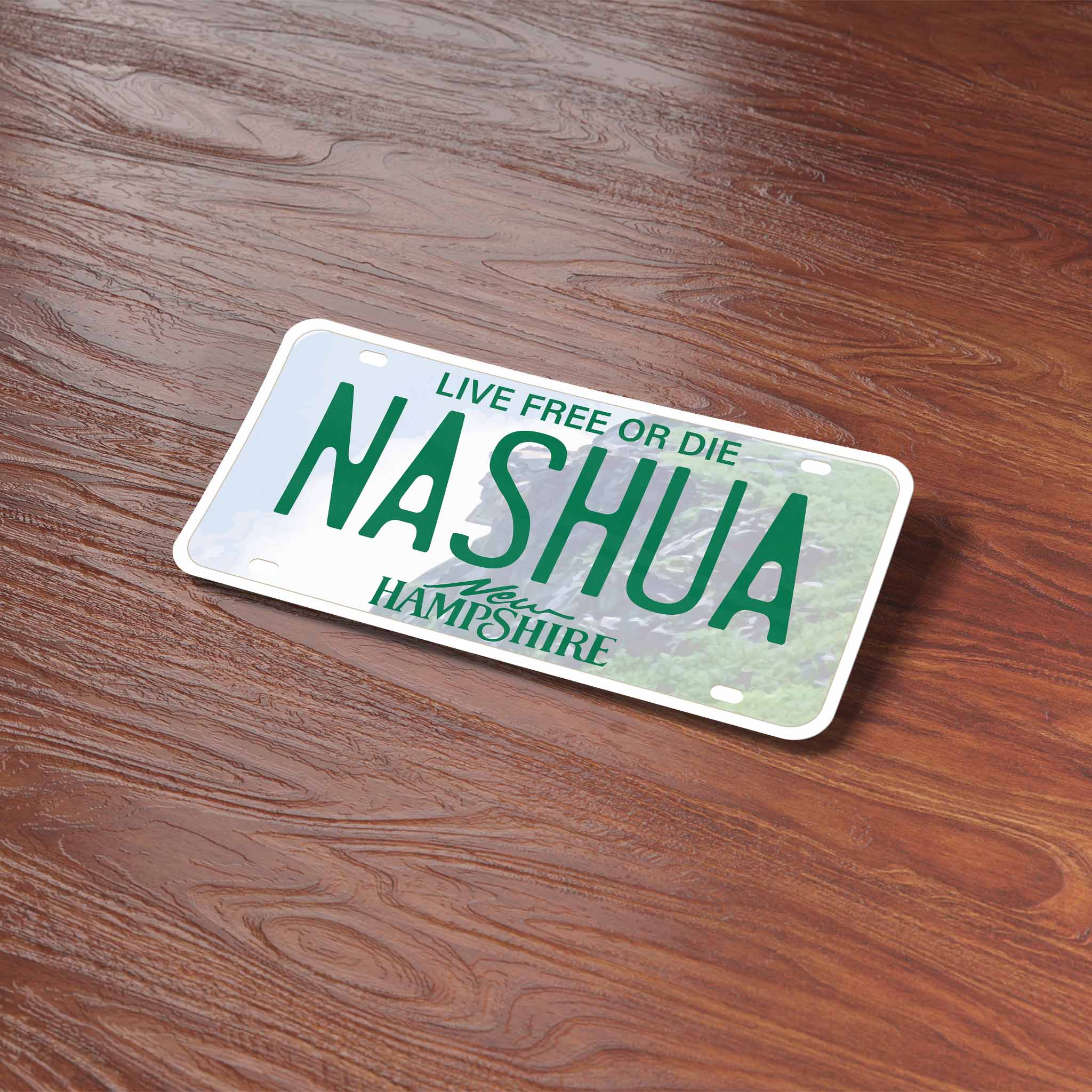 New Hampshire License Plate Stickers - Choose Your NH City Decal