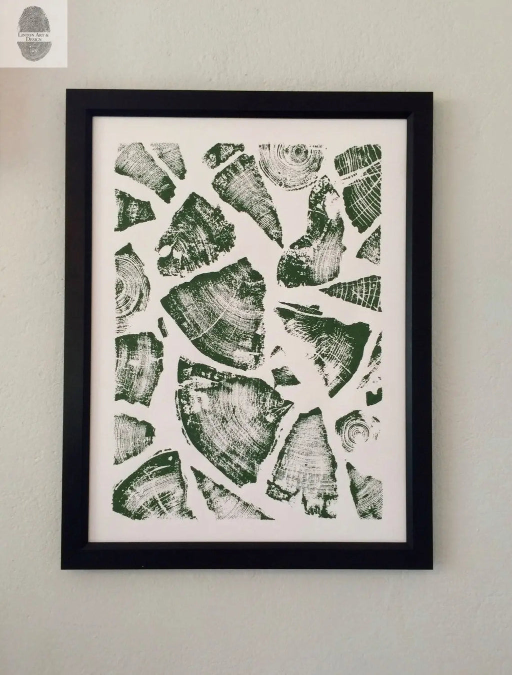Natural Pattern Collage - 18x24 Print