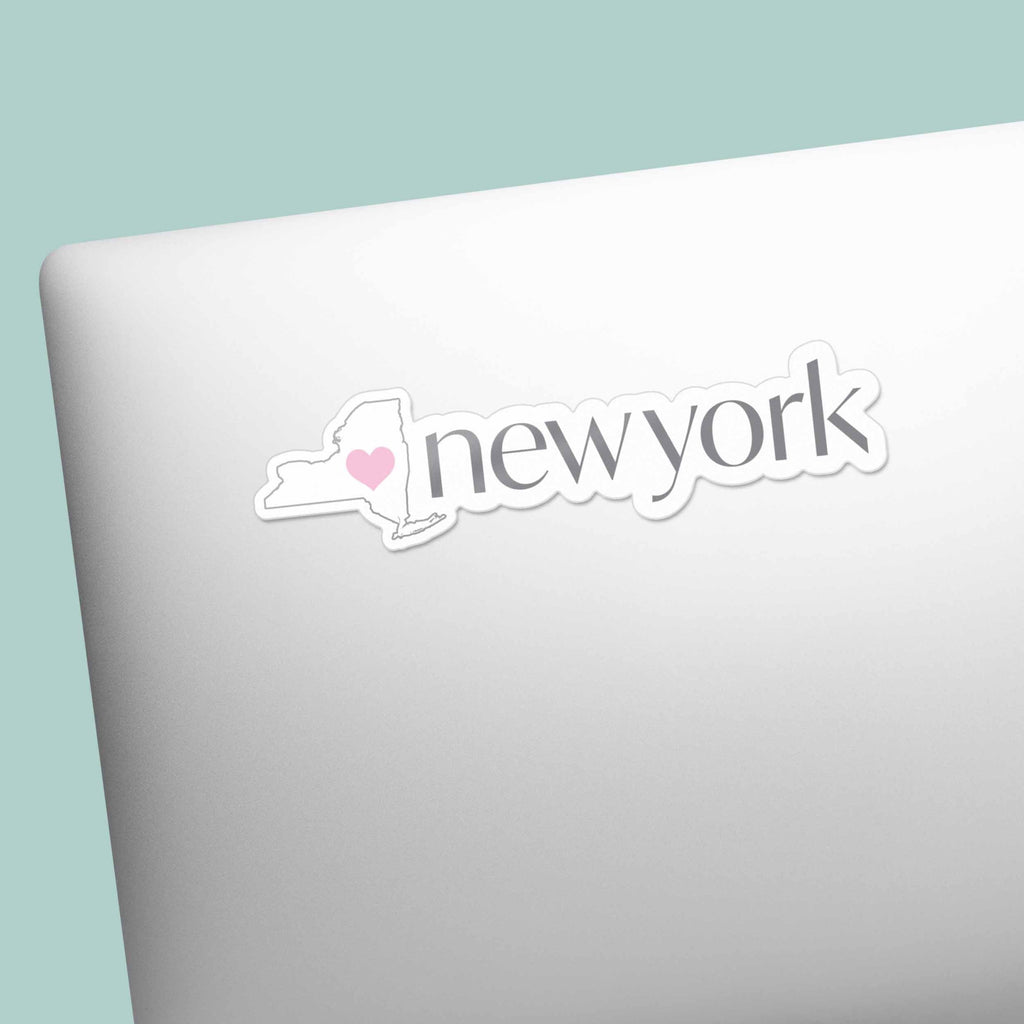 New York Heart Sticker