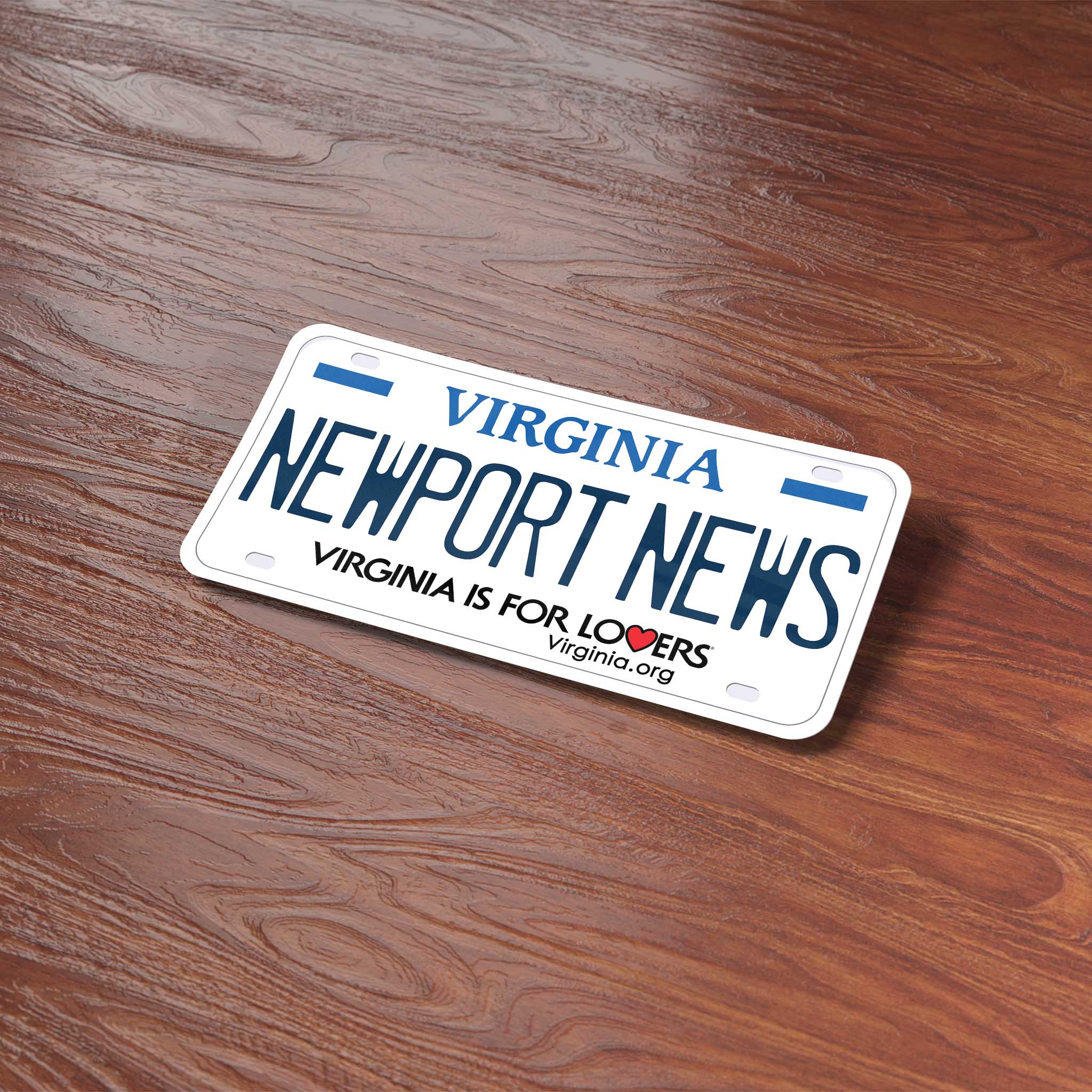 Virginia License Plate Stickers - Choose Your VA City