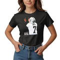 "No Luck Just Hate" Geno Smith T-Shirt - Bootleg Style Football Apparel, Crewneck Graphic Tee