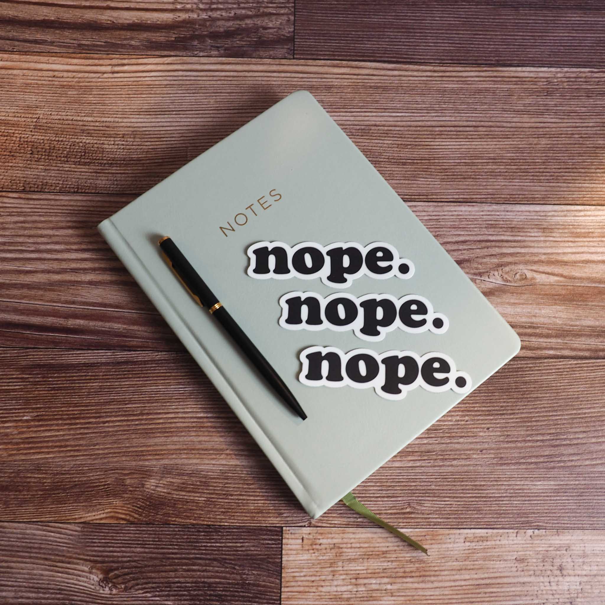 Nope Sticker