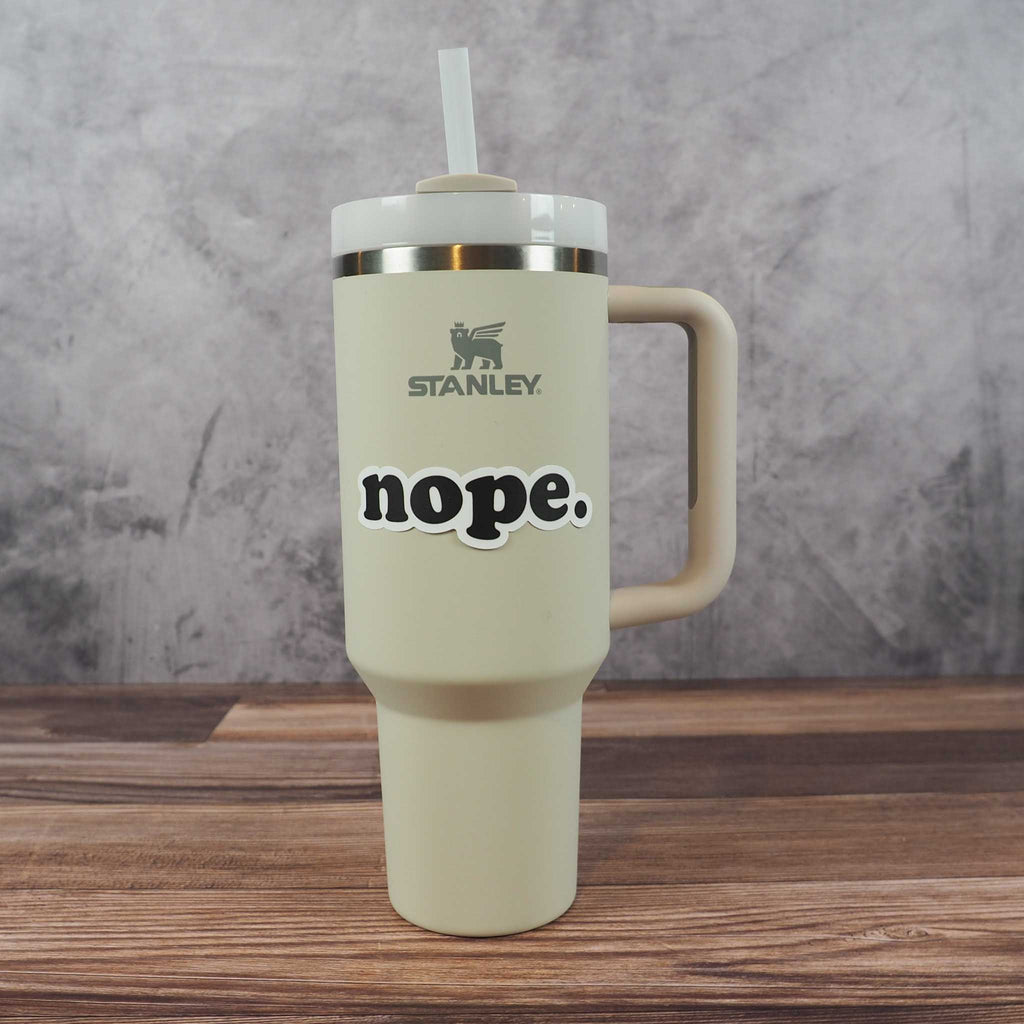 Nope Sticker