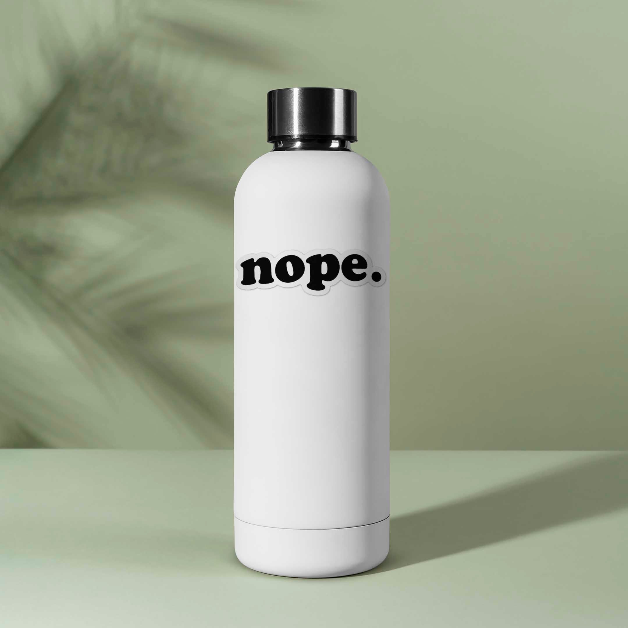 Nope Sticker
