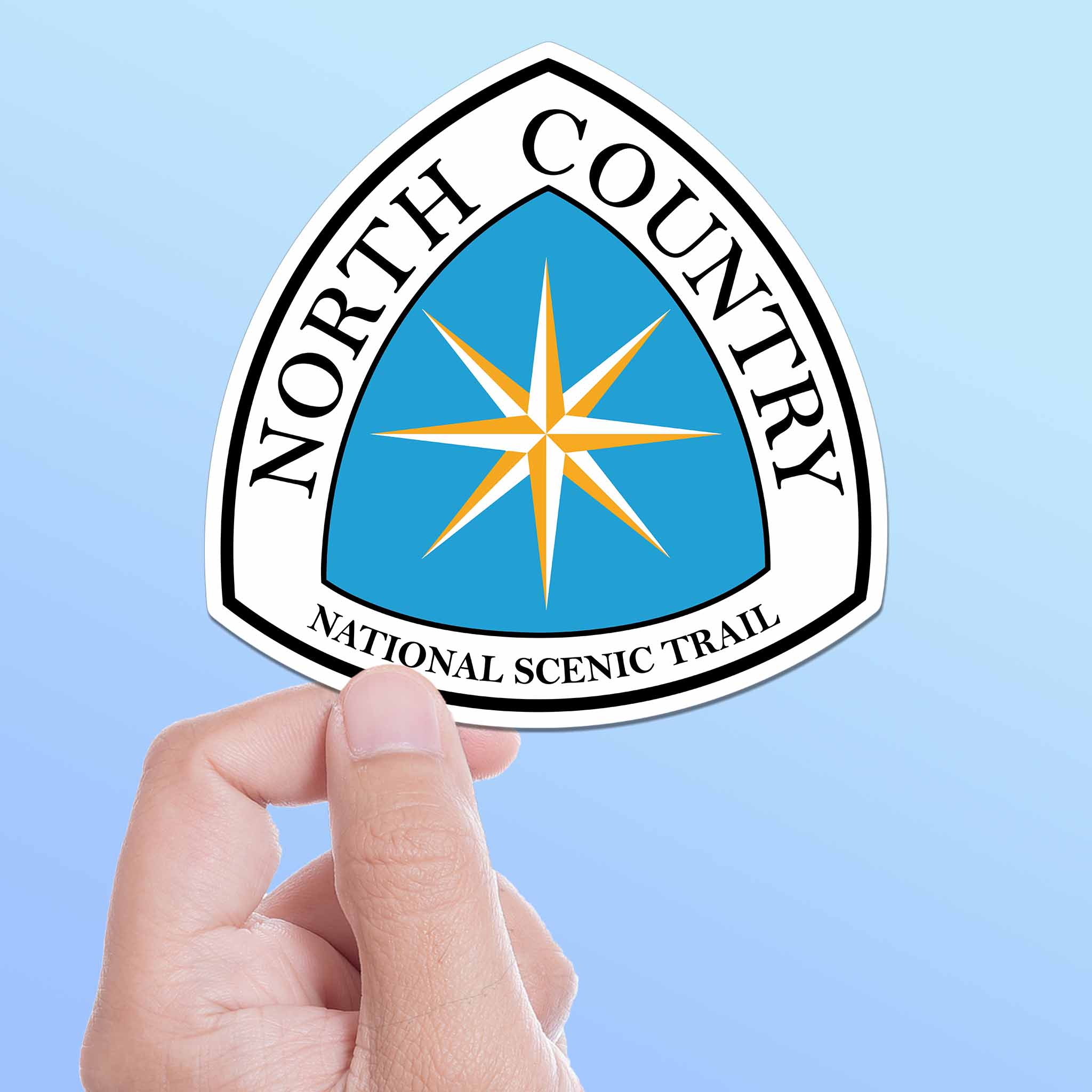 North Country Trail Sign Sticker