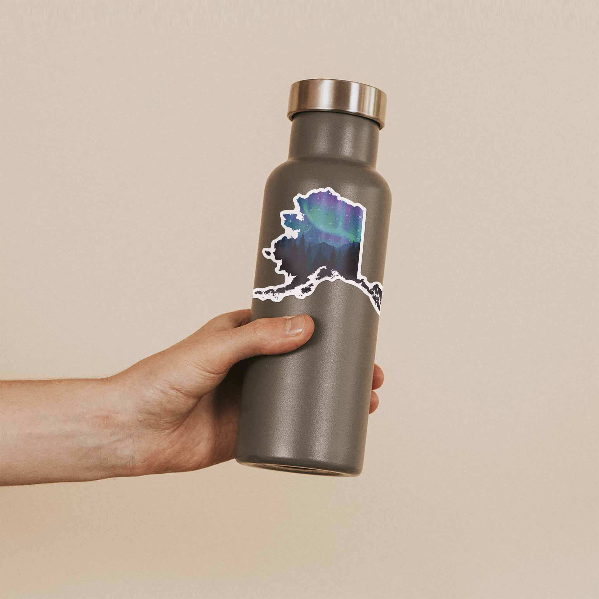 Alaska Northern Lights Sticker