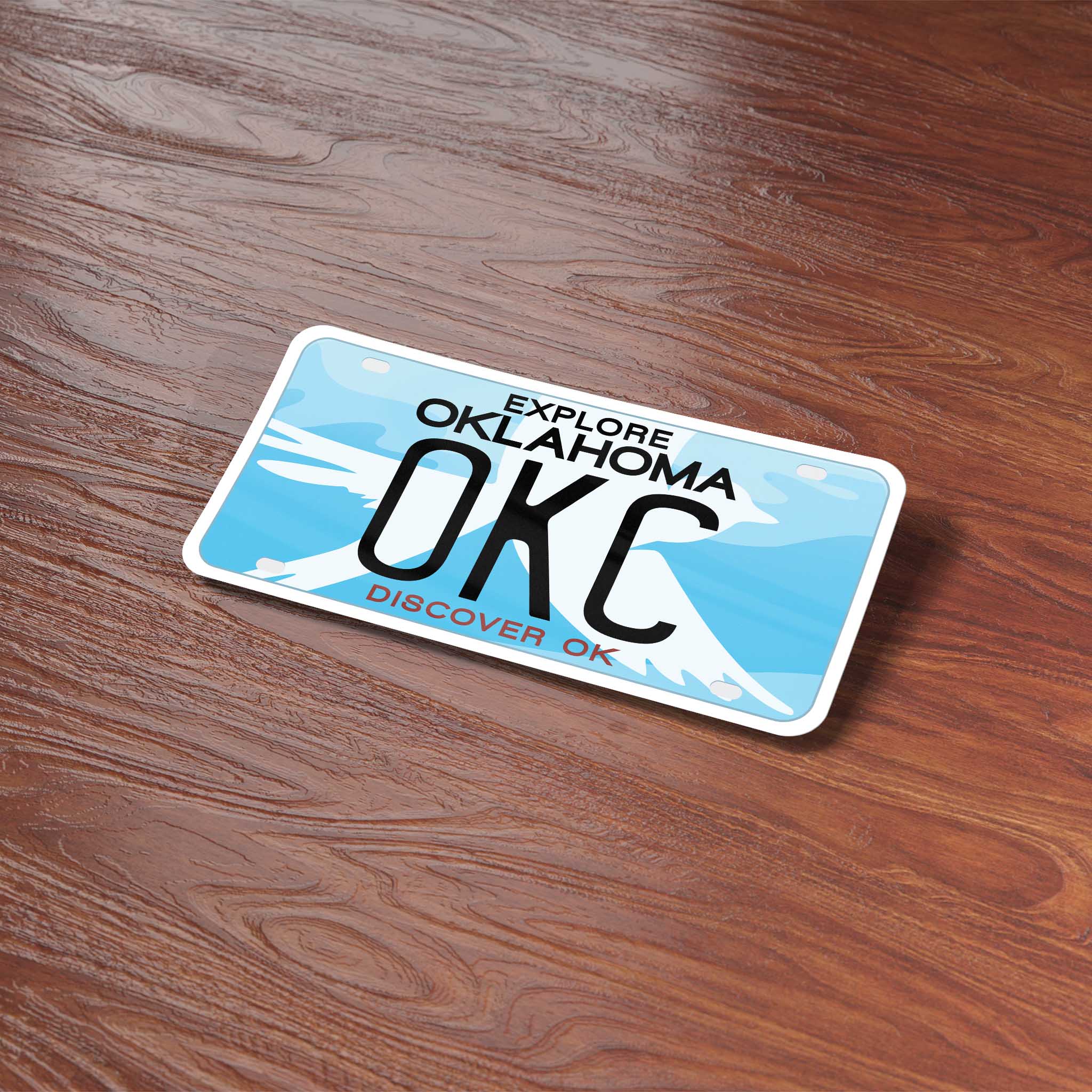 Oklahoma License Plate Stickers - Choose Your OK City