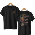 "Objects in Mirror" Firefighter T-Shirt - Vintage Fire Truck Graphic Tee, Firefighting Gift for Men & Women