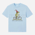 "Off to Cause a Kerfuffle" Frog Meme T-Shirt - Sarcastic Internet Slogan Tee, Unisex Funny Weirdcore Graphic, Viral Humor Apparel