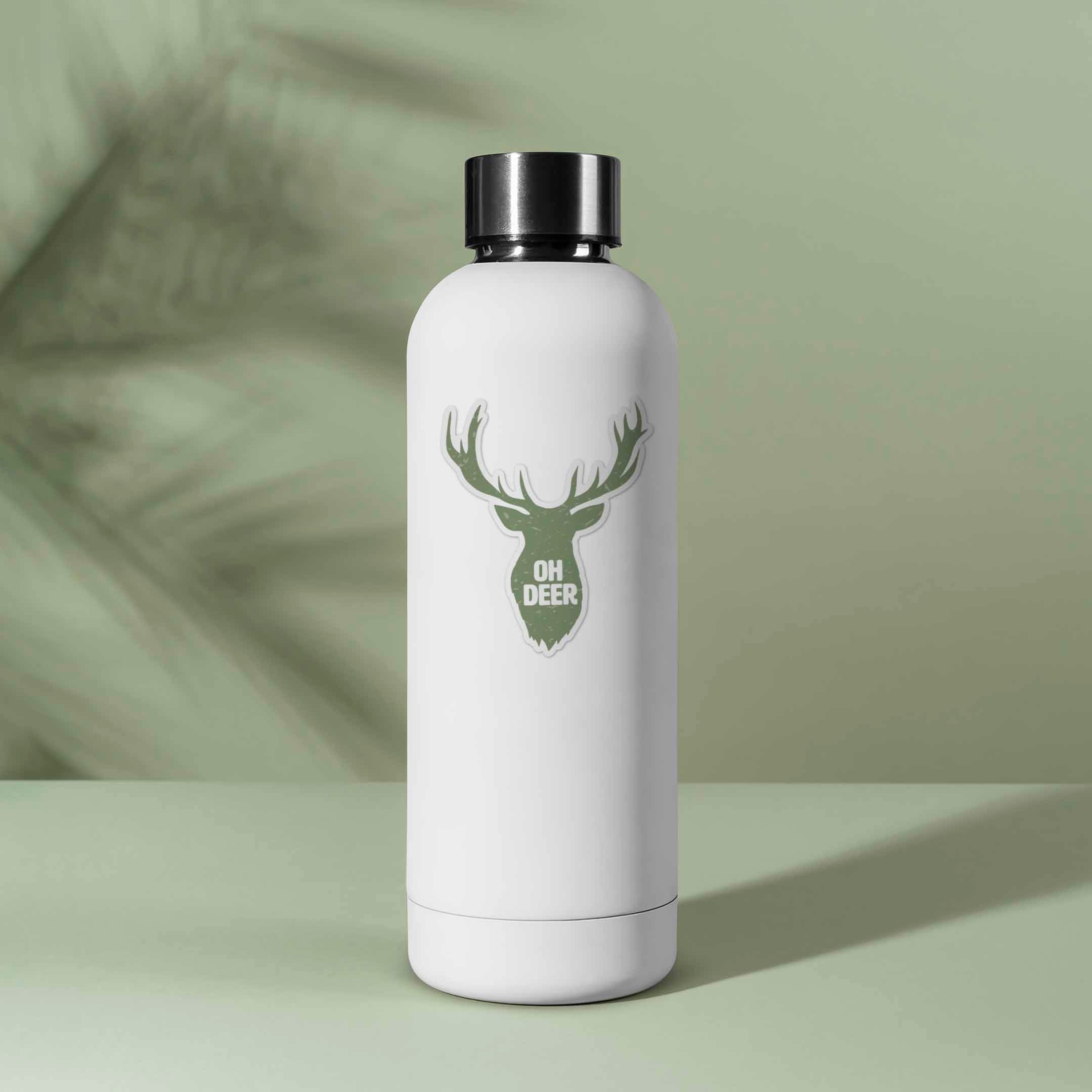Oh Deer Antler Sticker