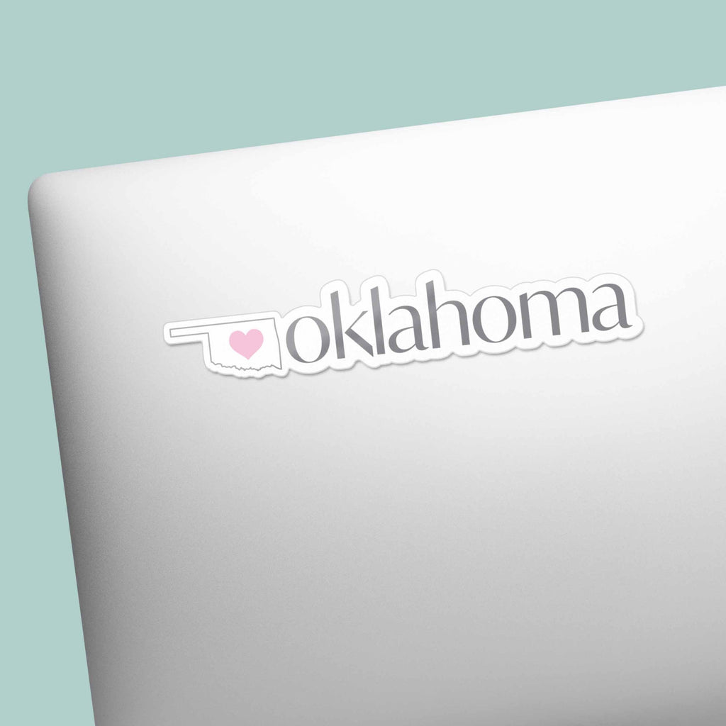 Oklahoma Heart Sticker