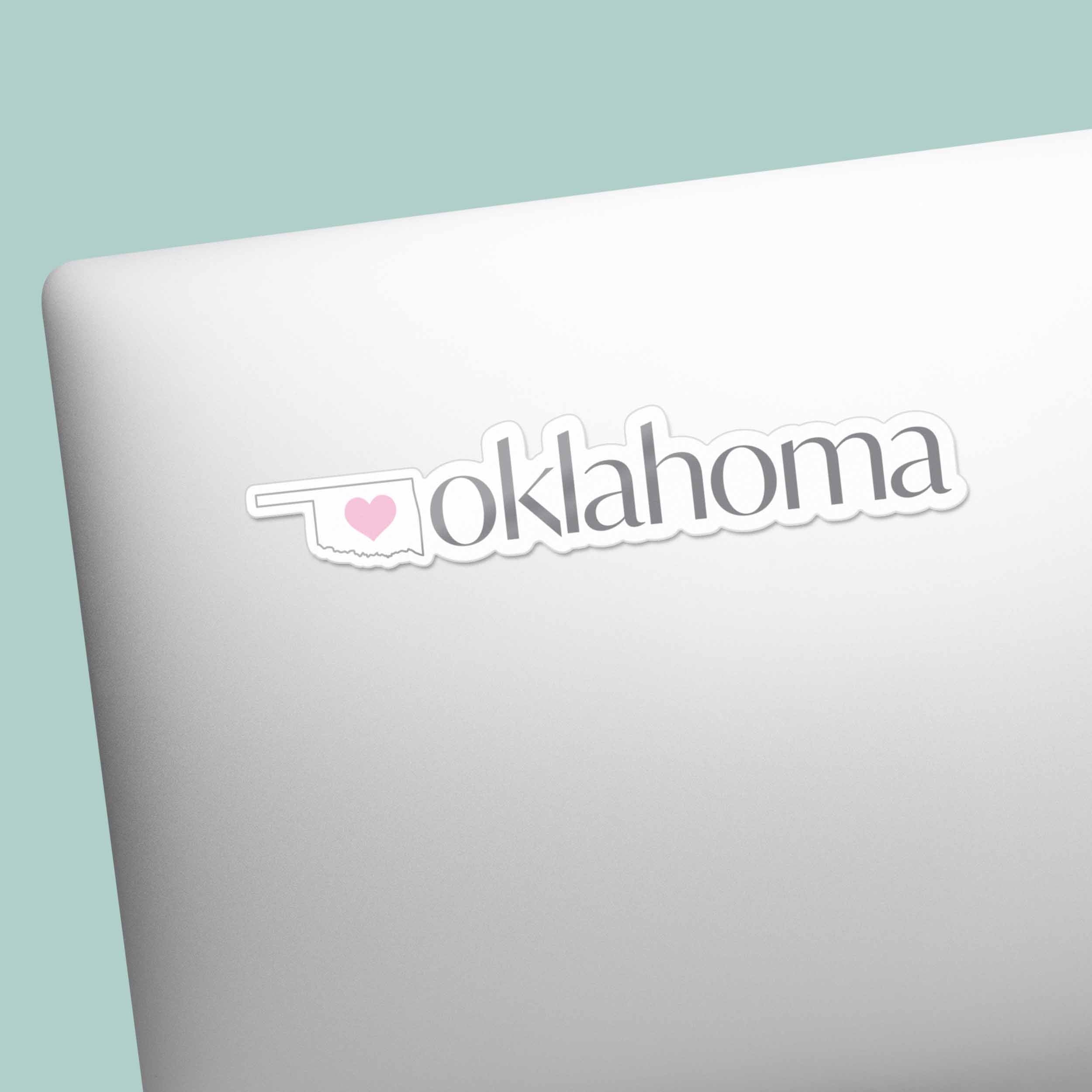 Oklahoma Heart Sticker