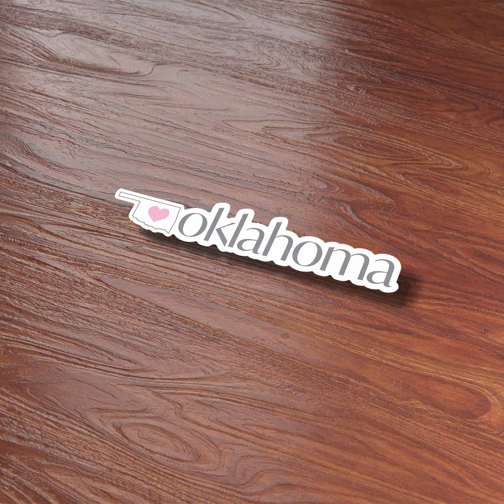 Oklahoma Heart Sticker