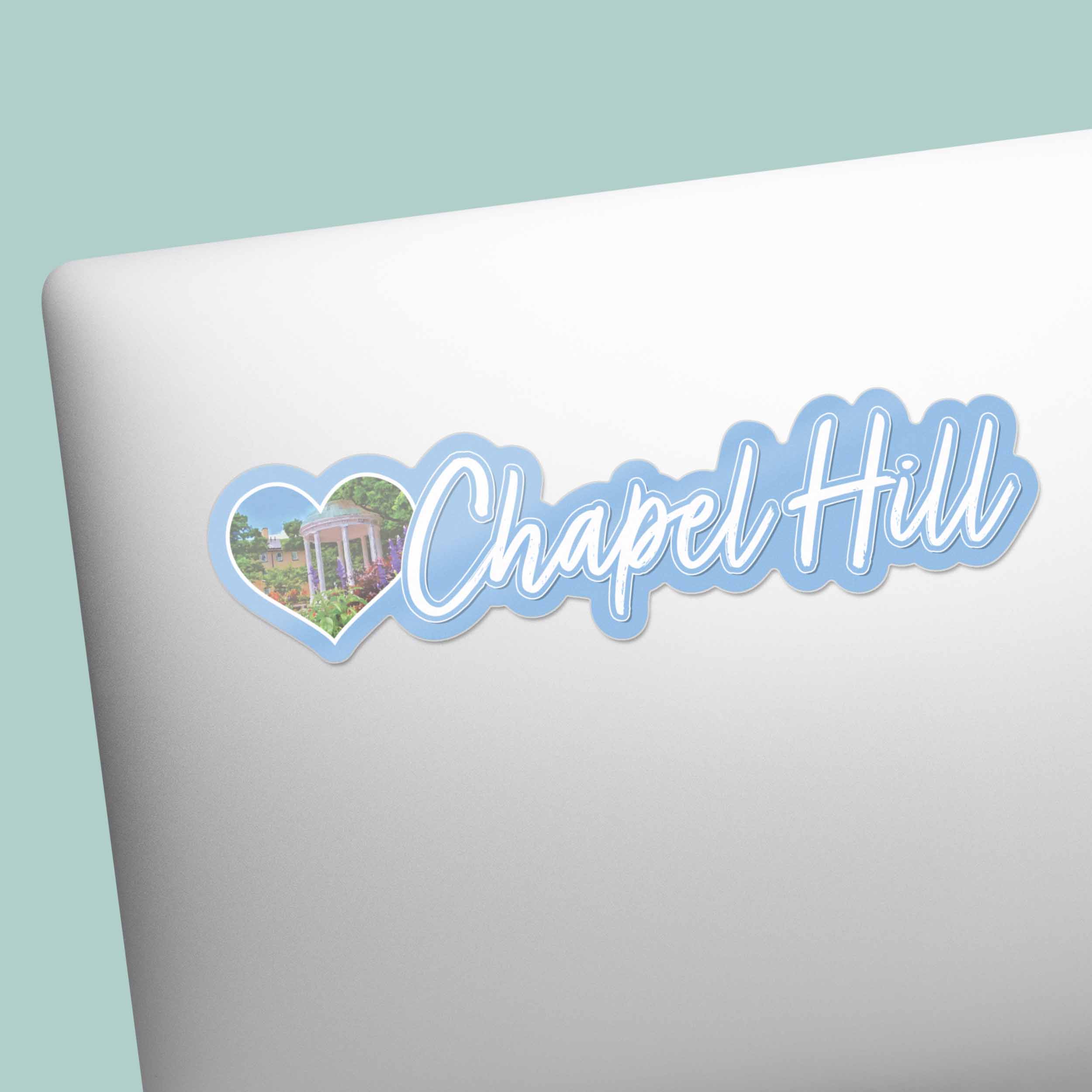 Blue Chapel Hill North Carolina Sticker - Cute NC Decal