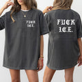 Old English Anti-ICE T-Shirt – Pro-Immigration & Social Justice Graphic Tee