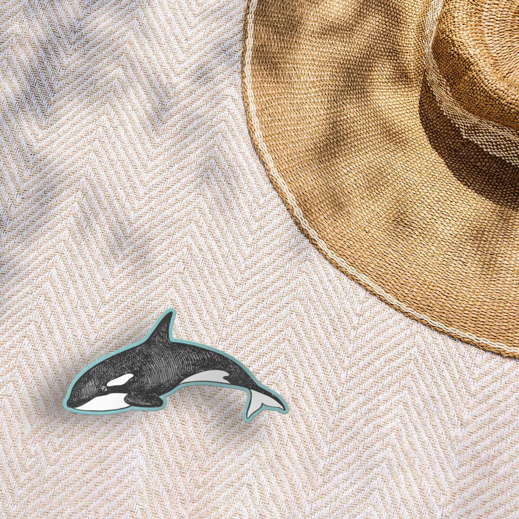 Orca Sticker - Cool Ocean Decal