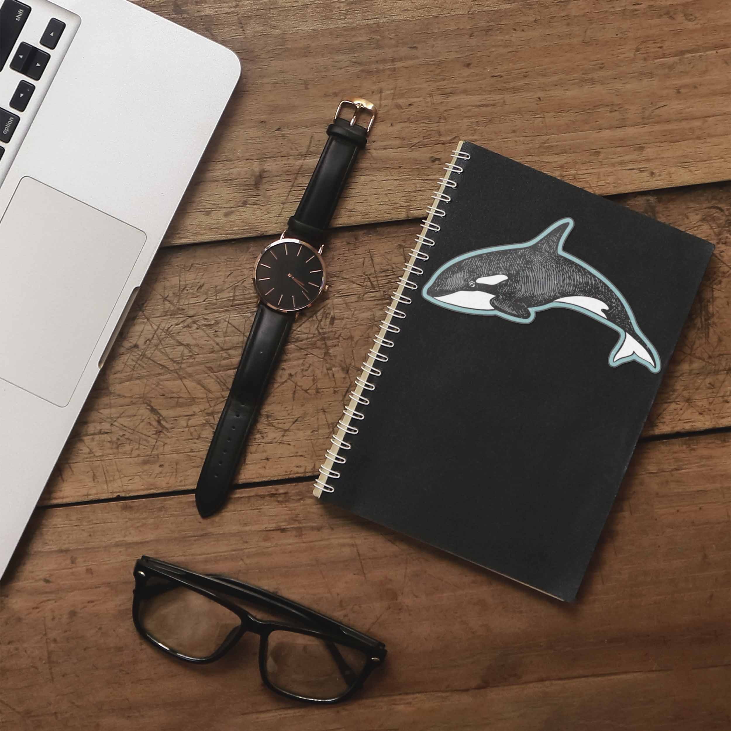 Orca Sticker - Cool Ocean Decal