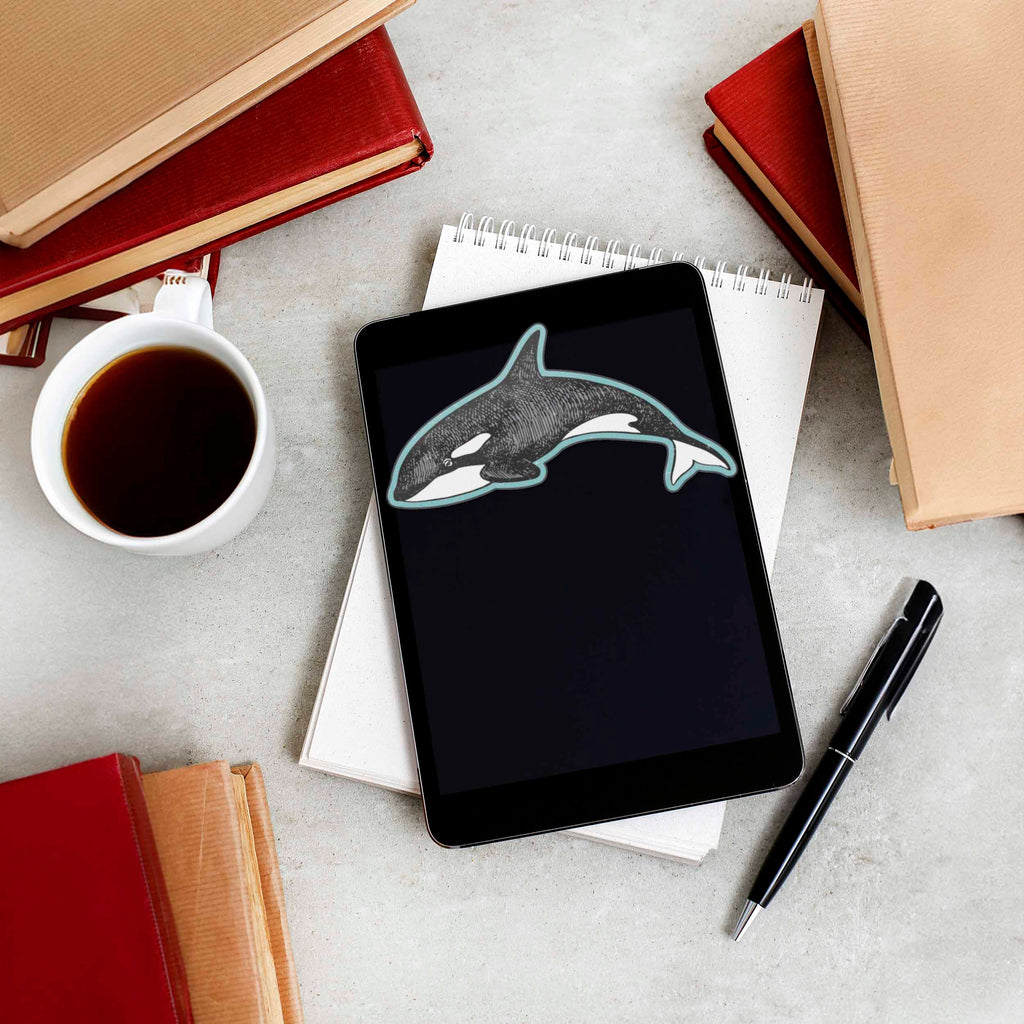Orca Sticker - Cool Ocean Decal