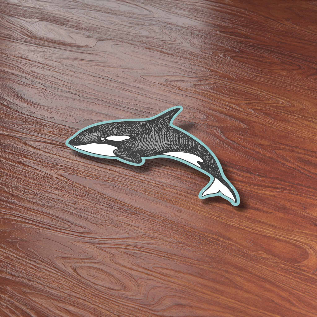 Orca Sticker - Cool Ocean Decal