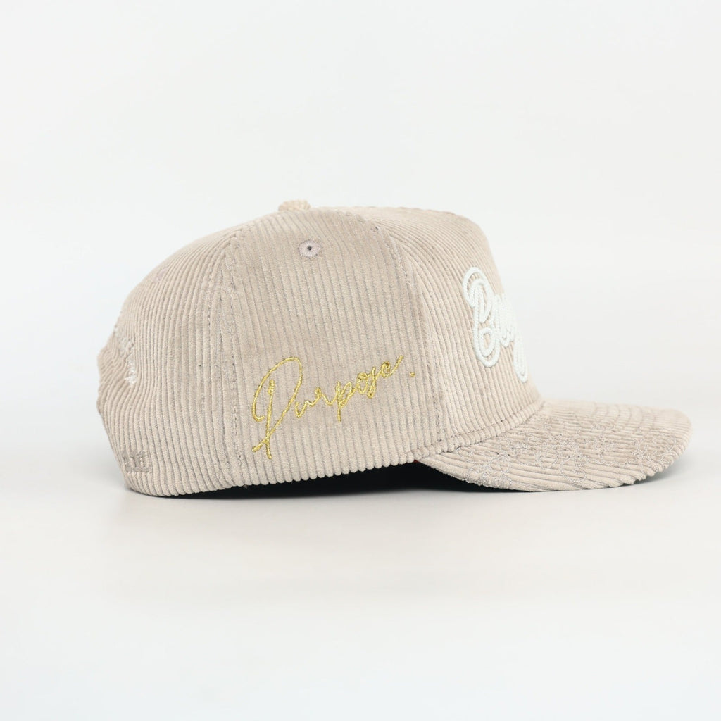 OG BA: From the Bay to the World Snapback (Snow Grey)