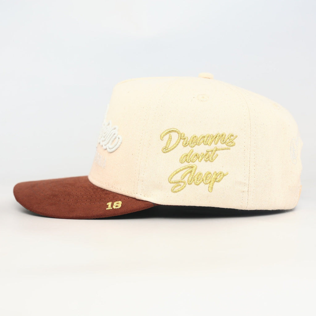 OG BA: From the Bay to the World Snapback (Cream/Brown)
