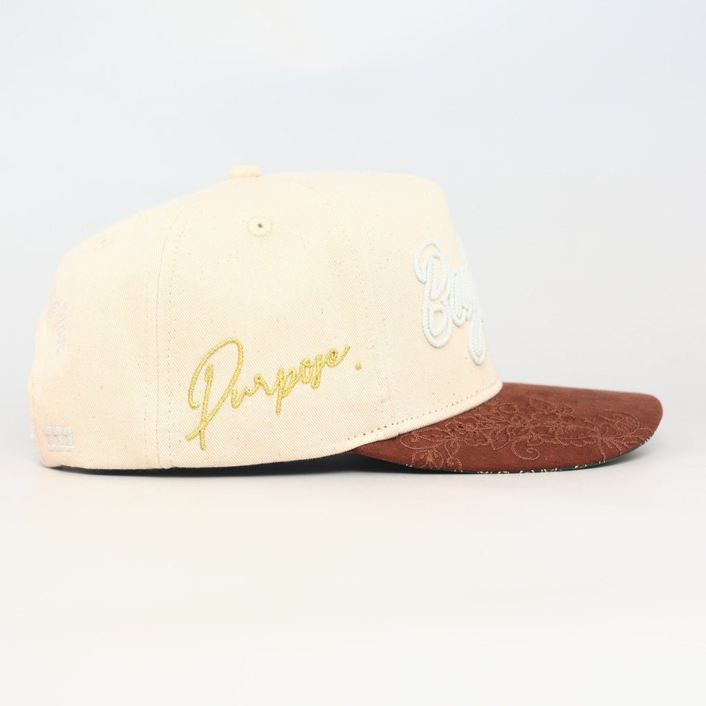 OG BA: From the Bay to the World Snapback (Cream/Brown)