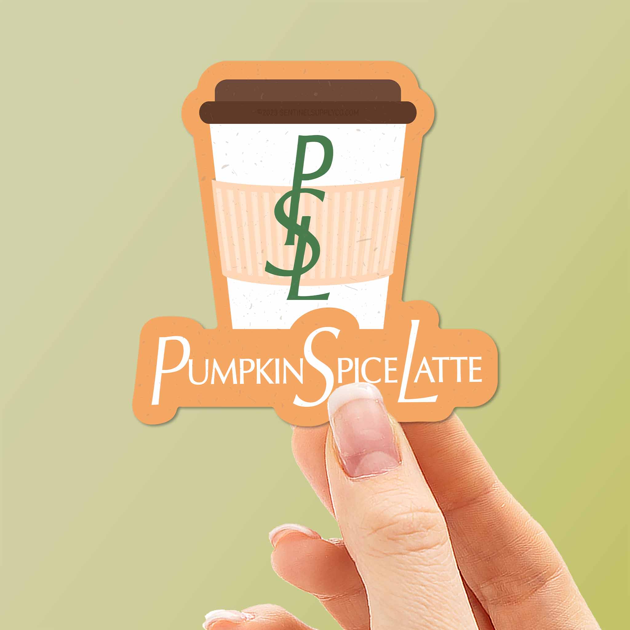 Pumpkin Spice Latte PSL Sticker