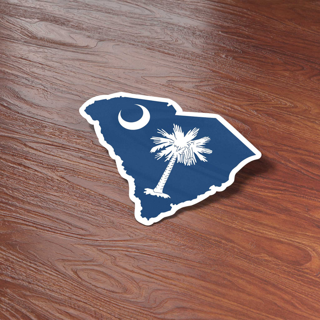 Palmetto South Carolina Car Magnet - Flexible SC Fridge Magnet