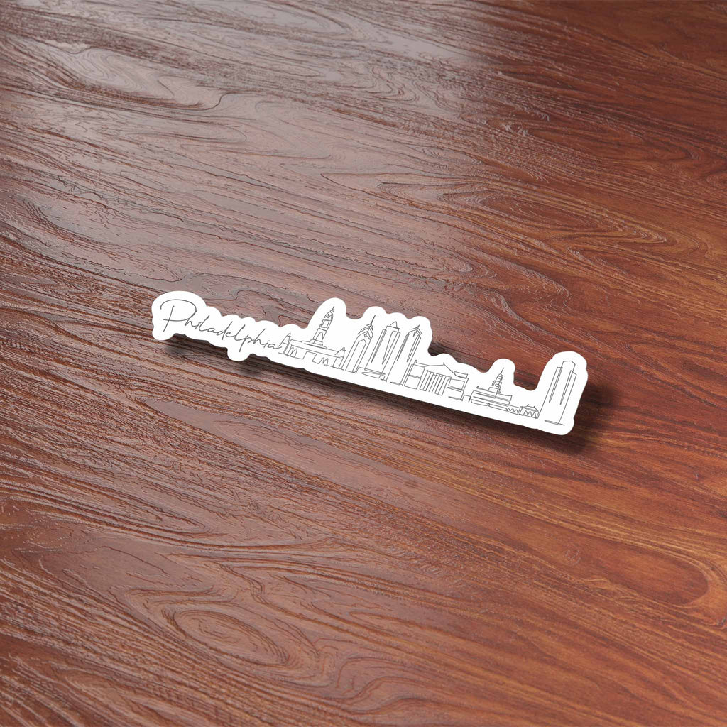 Philadelphia Skyline Sticker