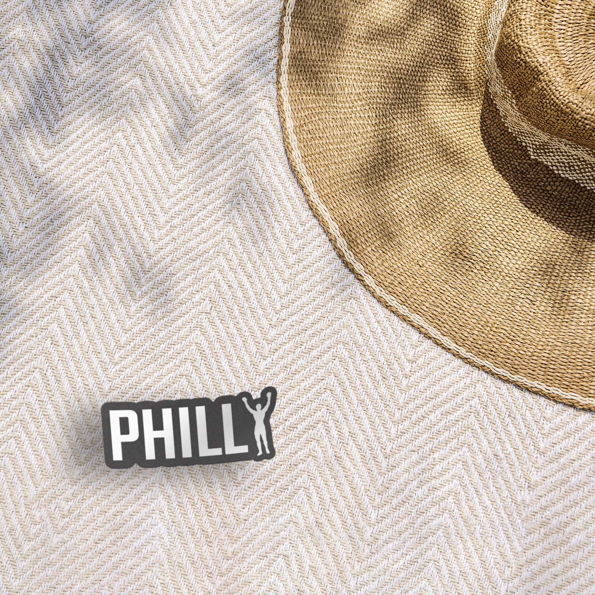 Philly Rocky Sticker - Philadelphia Decal for Hydroflask